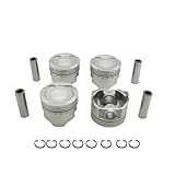 DNJ Piston Set Standard Size P530 For 92-01 Suzuki, Chevrolet, Geo/Vitara, Tracker, Esteem, Sidekick, X-90 1.6L L4 SOHC Naturally Aspirated designation -