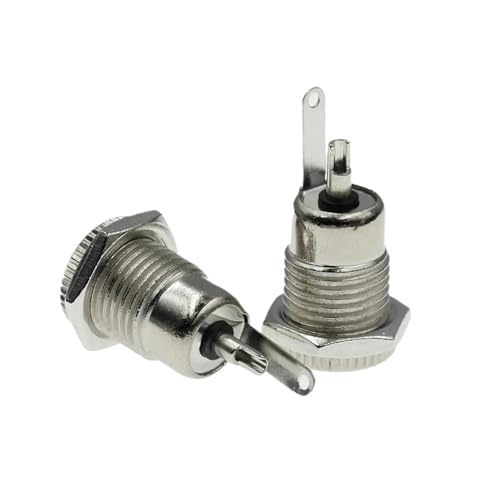 Conectores de alimentación CC DC099 de 5,5 mm x 2,1 mm para chasis (5 piezas) 3