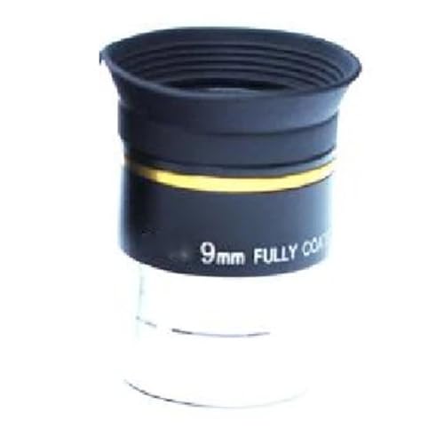 Ocular PL 9 mm de metal para telescopios astronómicos con entrada de 1,25 pulgadas