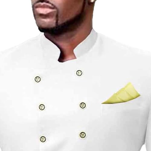 Men's Solid Color African Clothing Suit Jacket and Pants 2 Piece Set Outwear for Wedding2