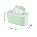Portable Baby Wipe Warmer, Large Capacity Moist Wipe Dispenser with LED Display, Quiet & Even Heating, Diaper Wipes Warmer for Home Car Travel Use (Pink)