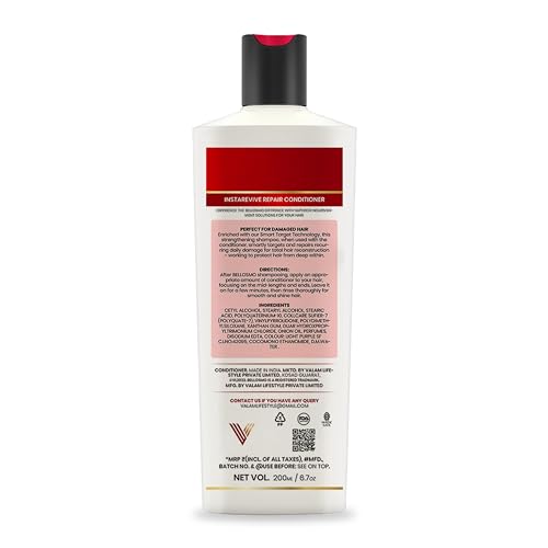 Image of instareive conditioners Protects Natural Hair Growth, Volumizing, for Women, Nutrient Infused with Vitamin B5-200ml