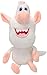 ULIN Booba Buba White Pig Cooper Peluche Figura Juguetes Muñeca Rellena Suave 28 CM