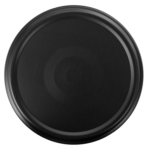 KADAX 750er Set Schraubdeckel TO82 ⌀ 82mm Schwarz Matt – Twist-Off Ersatzdeckel für 235-900ml Einmach- & Marmeladengläser… – Ansicht 6