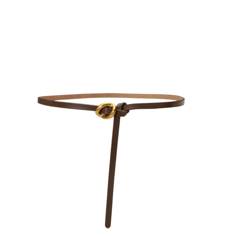 ftk Genuine Leather Thin Belt for Women – Retro Waist Chain Decoration for Dresses, Small Waist Belt for Added Detail-picture-12