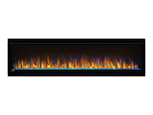 Napoleon Alluravision 60-NEFL60CHS-Slim Wall Hanging Electric Fireplace, 60 Inch Slim, Black