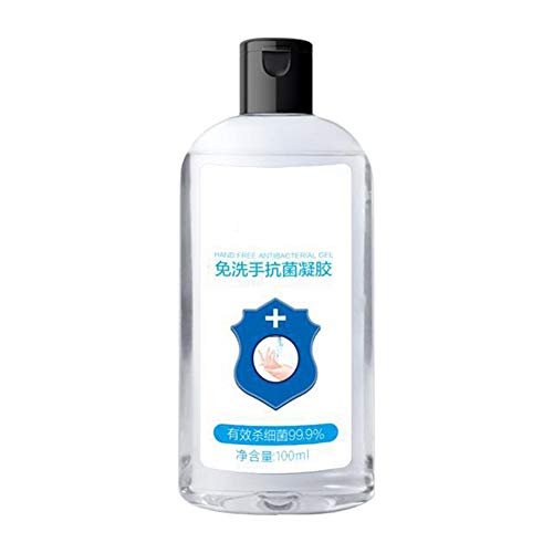 WISREMT Desinfectante de gel de manos de secado rápido -No necesita limpieza - Desinfección Jabón de manos Viaje Limpiador de...