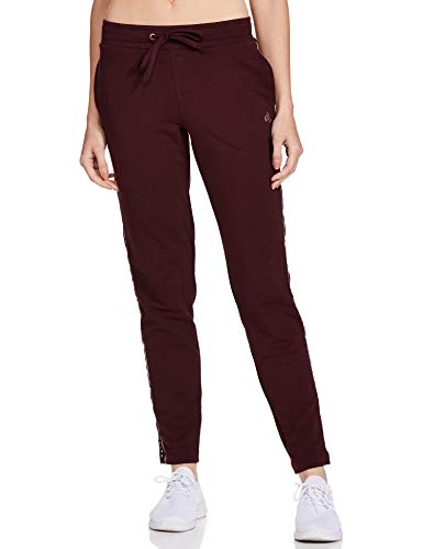 Jockey AW60 Women’s Super Combed Cotton Elastane Stretch French Terry Straight Fit Trackpant