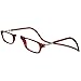 CliC Adjustable Front Connect Reader, 2.00 Strength, Red Frame