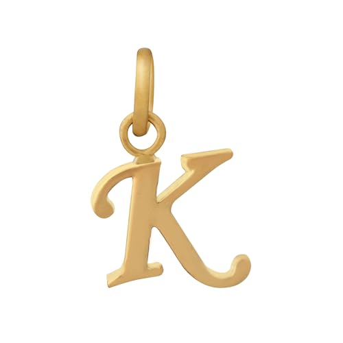 Image of Bangalore Refinery 22kt (916) Purity Gold Alphabet Pendants