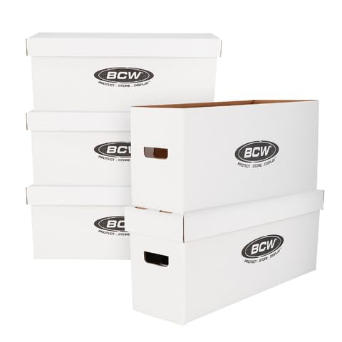 BCW Long Comic Storage Box - 5 ct