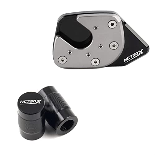 Support Latéral pour NC750X Honda 2014-2020 Élargisseur CNC et Bouchons