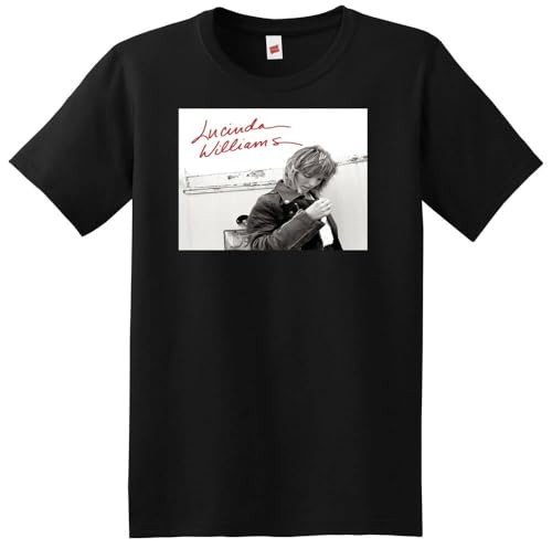 Photo de Metromania Lucinda Williams T Shirt Lucinda Williams Vinyl CD Cover Small Medium Large XL Black 3XL