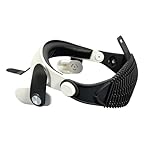 Upgraded Elite Headband for Meta Quest 3 / 3S – Lightweight Comfort Strap with Adjustable Fit, Reduces Facial Pressure & Enables Lying Flat Use (Black)