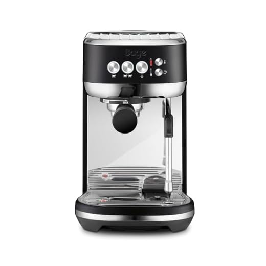 Sage the Bambino Plus Espresso Machine, Coffee Machine with Milk Frother, SES500BTR - Black Truffle
