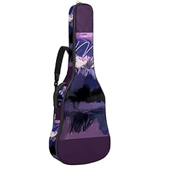 Housse de transport étanche pour guitare avec bandoulière réglable Rouge cerise, Multicolore 03., 42.9×16.9×4.7 in… - Les Beatles, Paul McCartney, John Lennon, RIngo Starr, George Harrison