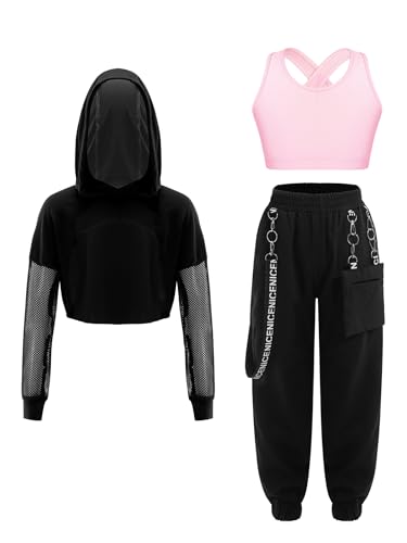 Pantalon cargo et crop top fille pour un look street unique