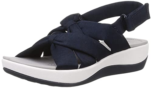 Clarks Arla Meg Navy Textile, 4 (B09RFV96G1) Amazon Price History, Amazon Price Tracker