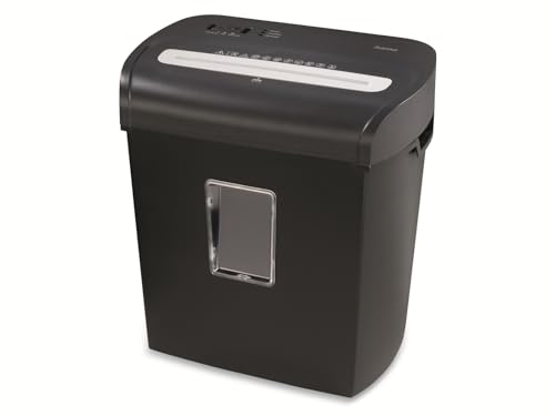 Tritadocumenti Bonsaii 8 Fogli - Taglio A Croce 5x18mm, Distrugge Carte Di Credito, Cestino 13L - Foto 9