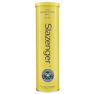 Slazenger Wimbledon Tennis Balls – Tube Of 4