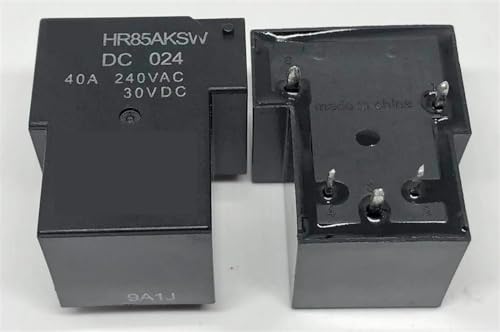 Relé HR85AKSW DC024 de 5 Pines para Solucionar Caídas de Tensión en Sistemas de 24V 40A