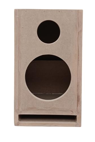 Image of 14.5 MM 6.5 in Subwoofer & 3 in Tweeter L Port Ported Car Subwoofer Speaker Box