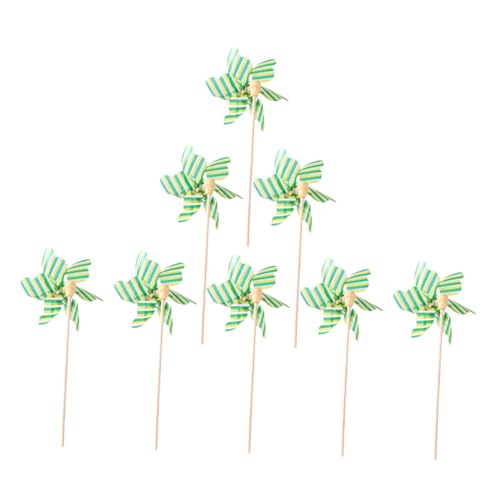 Molino de viento pequeño colorido para fiestas, molinos de viento, adorno de molino de viento, accesorios decorativos para molino de viento arco iris, plástico, decoración para el hogar, niños,