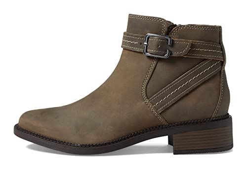 Image of Clarks womens 26168079-dark Tan L Uniform Dress Shoe