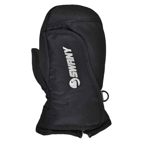 Swany Toddlers' Unisex Zap Winter Sports Warm Waterproof Windproof Insulated Skiing Snow Mittens with Microfleece Lining2