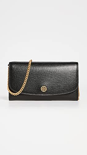 Tory Burch Women's Robinson Chain Wallet, Black, One Size2