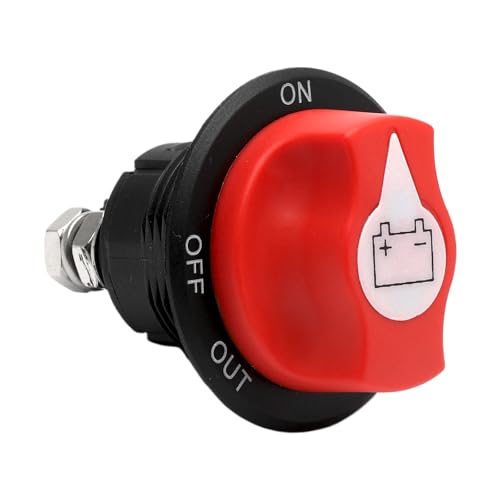 Interruptor principal de batería, Desconectador de Bateria de 100 A, interruptor de corriente para coche, interruptor principal de batería 12 V-48 V para batería de coche, interruptor de corte