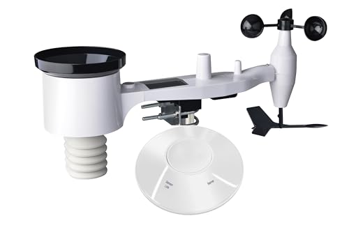 froggit DP2000 - Estación meteorológica inalámbrica 7 en 1 con sensores exteriores (diseño en T)
