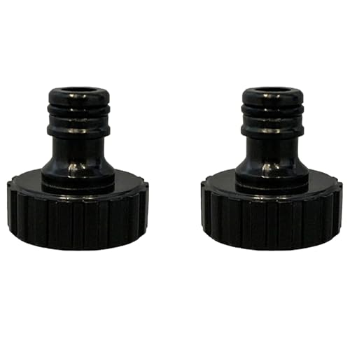HAFRILY 2 Stück 1 zoll Schlauchanschluss Gardena 1 zoll 33 3 mm Hahnverbinder Anschluss Wasserhahn für Gartenschlauch Garten Schlauch Teile Stecker