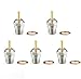 R.S 5PCS Spark Glow Plug RS T1 Glow Plug for RC Car Truck Nitro Engine Remote Control Cars Compatible with car Model Boat Model Level 16-28 (5pcs)