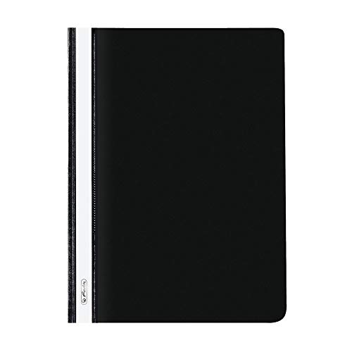 Herlitz 976480 Schnellhefter DIN A4 in schwarz