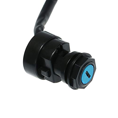 Yorten Chave de ignição compatível com YAMAHA BIG BEAR YFM350 2x4 4x4 1995-1999 ATV