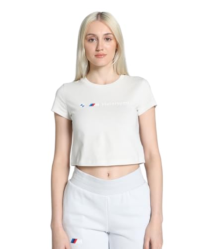 Image of Puma Women's Polyester Printed Slim Fit T-Shirt