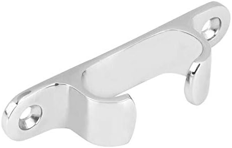 ISURE MARINE Stailnless Steel Boat Straight Bow Chock Hardware 5"