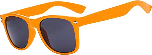 Image of OWL Retro Style Sunglasses 80's Classic Vintage Unisex Nerd Colored Frame