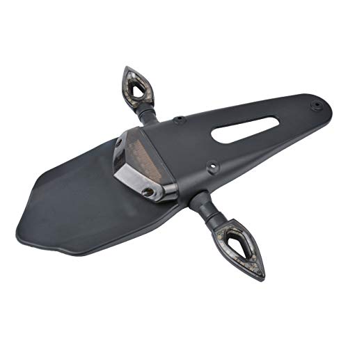 KaTur - Feu stop arrière LED pour moto tout terrain avec clignotant - Verres rouges