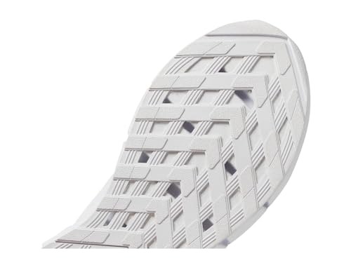 Reebok Unisex Zig Dynamica 5 Running Shoes, Footwear White/Footwear White/Pure Grey, Men Size's 10.5/ Women's Size 12