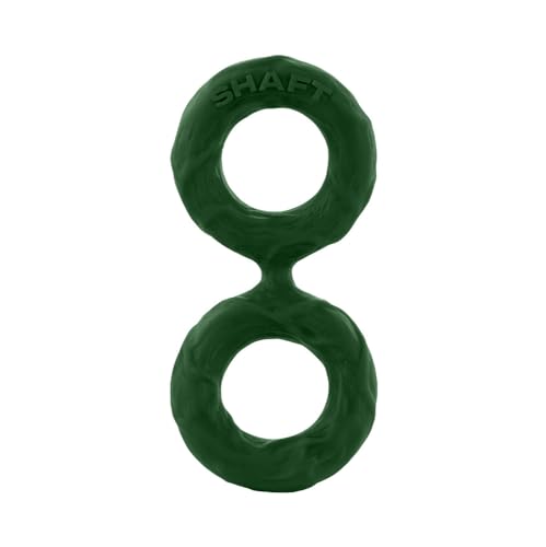 Shaft Double C-Ringâ Medium Anneaux De Pénis Green 10 Cm