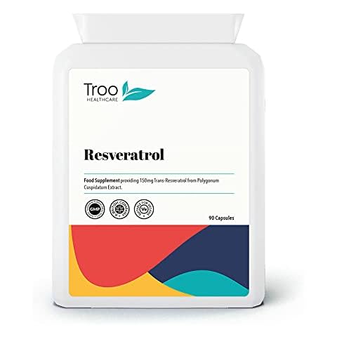 Troo Health Care Trans Resveratrol 150mg Capsules Cover