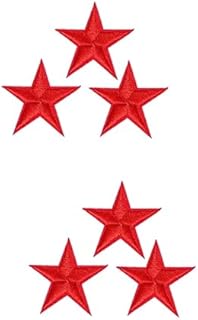 EXCEART 20 Szt Naszywki z Aplikacjami Plecak Kurtka Koszulowa Naklejki Komputerowe Aplikacja Na Ubrania Gwiazdy Naszywki Na Ubrania Gwiazd Haftowana Naszywka w Gwiazdki Cekiny Płaszcz