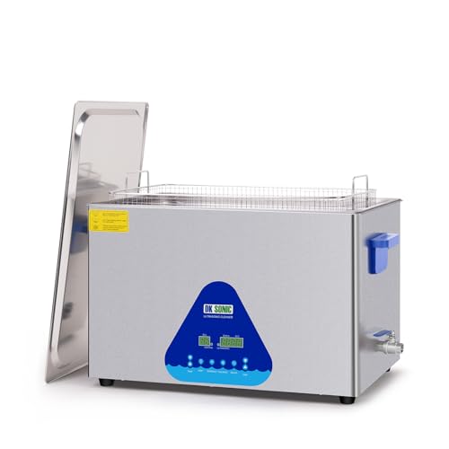 DK SONIC Ultrasonic Cleaner,30L Professional Sonic Cleaner with Cleaning Basket.Digital Control Ultrasonic Parts Cleaner for Cleaning Gun,Carburetor Parts,Oil Filter,Chain,Gear.(110V,7.92Gal)