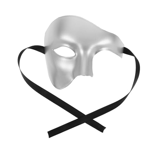 Homoyoyo Carnival Half Face Mask for Men Elegant Decorative Masquerade Mask for Themed Parties Construction for Halloween Cosplay Events