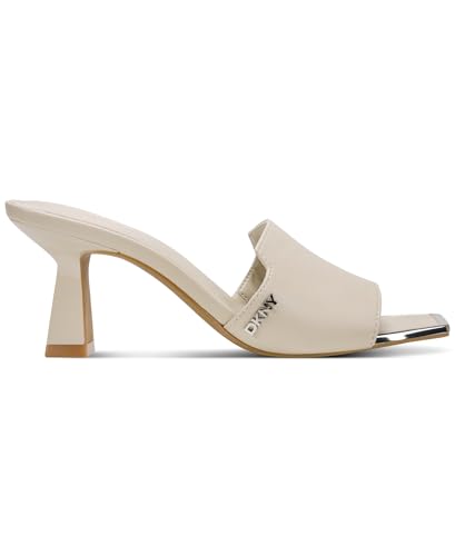 Image of DKNY Women's Kailyn Square Toe Heeled Sandal Mules | Casual Sandals