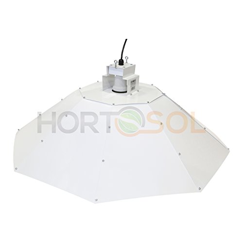 HORTOSOL Reflector parabólico acabado liso espejo Cover