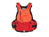 Astral Indus Life Jacket - High-Float USCG Type V PFD Adult Life Vest for Swiftwater, Rescue, SUP, & Whitewater - Red Orange - Medium/Large