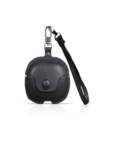 SOUNDPEATS Air4 / SOUNDPEATS Air4 Lite 用 ケース YAJOJO 上質レザーえ ケース ロック付き カラビナ付き 全面保護 落下防止 耐衝撃 防塵 キズ防止 指紋防止 ワイヤレス充電対応 SOUNDPEATS Air4